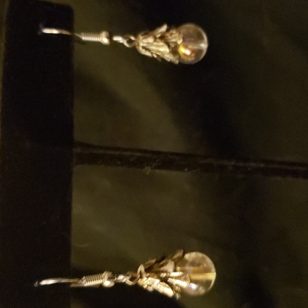 Womens Silver earrings...nwt